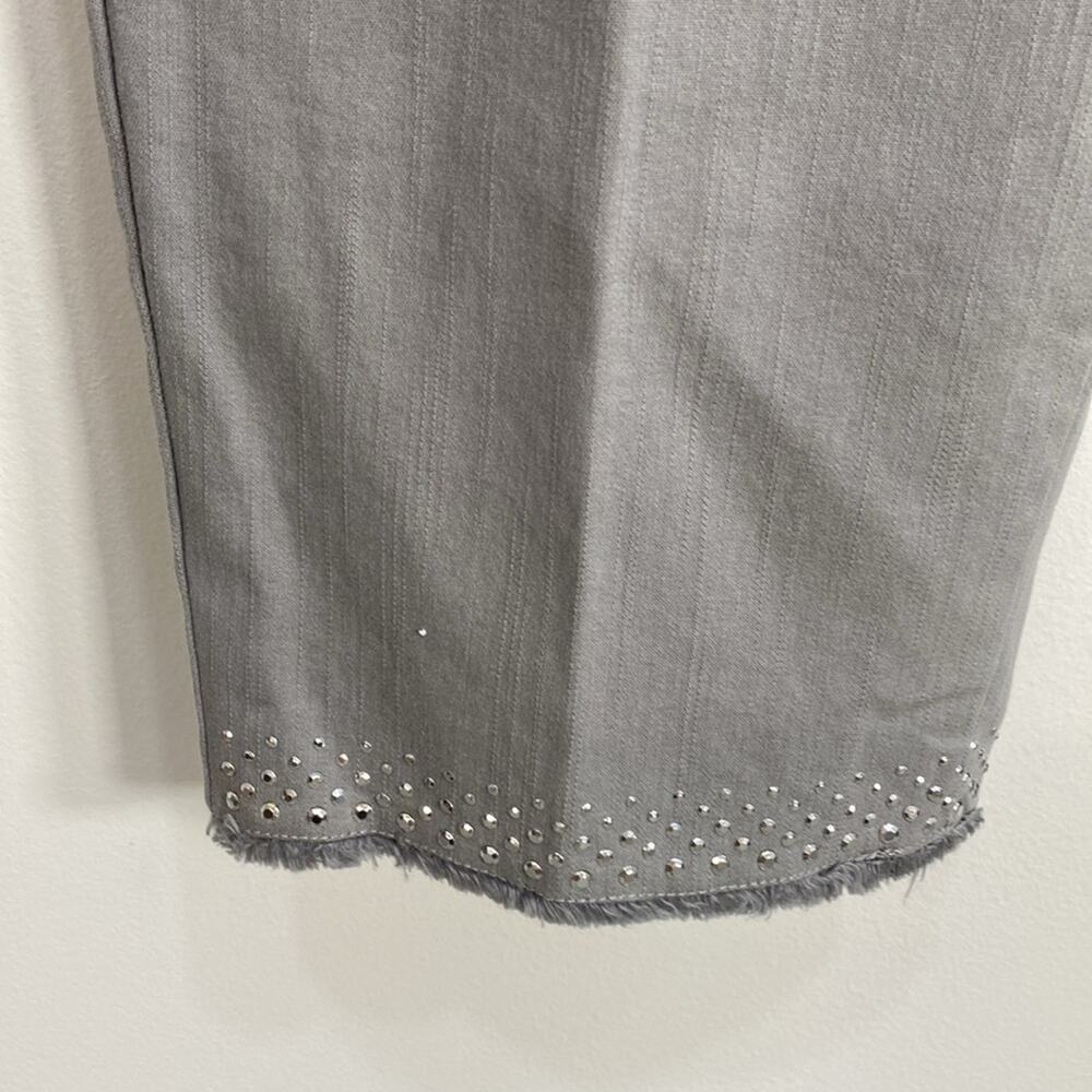 Ruby Rd. 22W Ankle Pants Gray - Picture 2 of 9